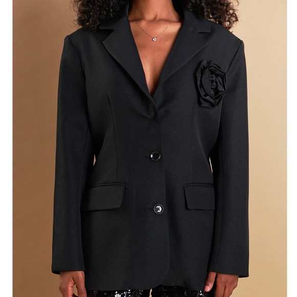 Endless Rose Corsage Blazer - Picture 14 of 16